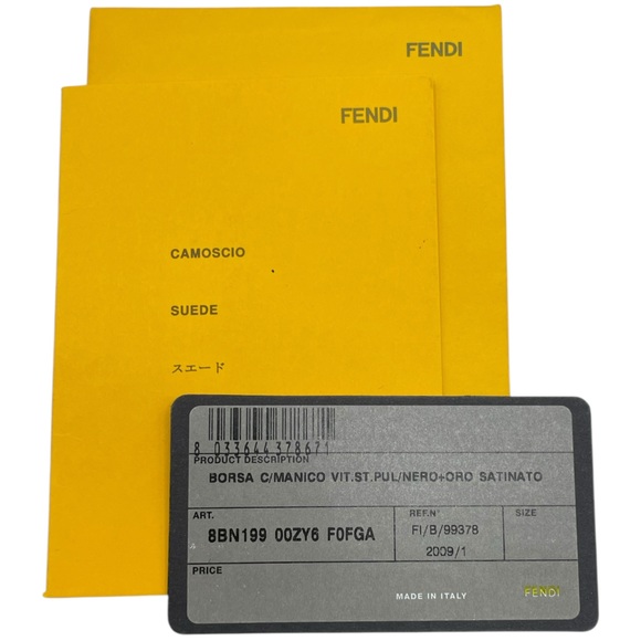 Fendi F3 Secret Code Top Handle Bag - Picture 9 of 9